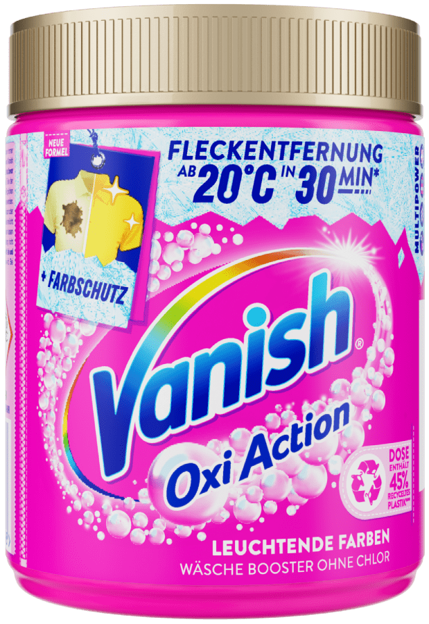 Vanish Oxi Action Fleckenentferner Pink Pulver 550g